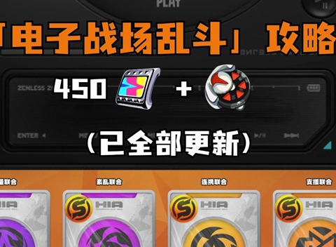 绝区零电子战场乱斗活动怎么玩 电子战场乱斗活动第五天攻略